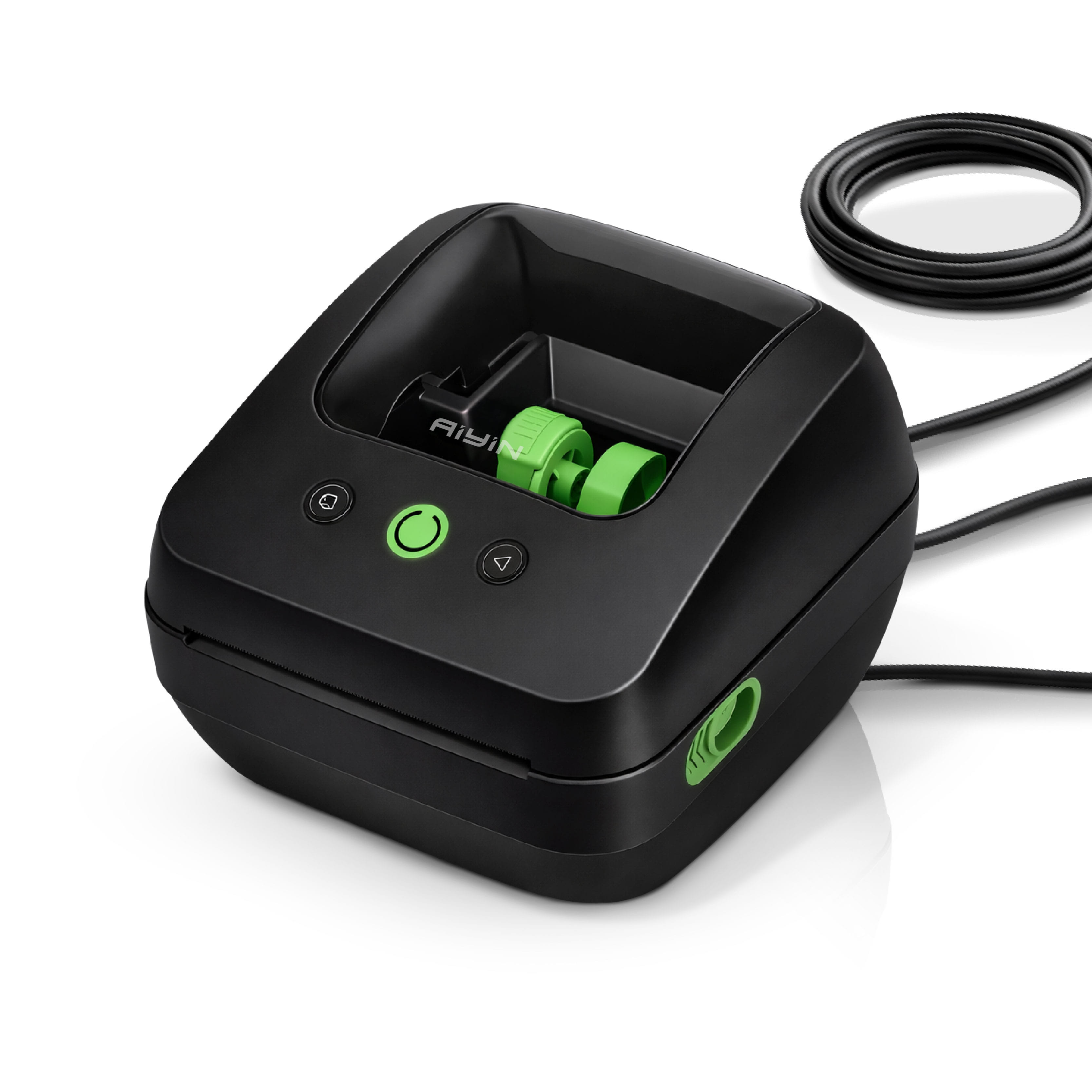 เครื่องพิมพ์ฉลากความร้อน AIYIN AS240 USB สีดำ ปริ้นสติกเกอร์ความร้อน_2